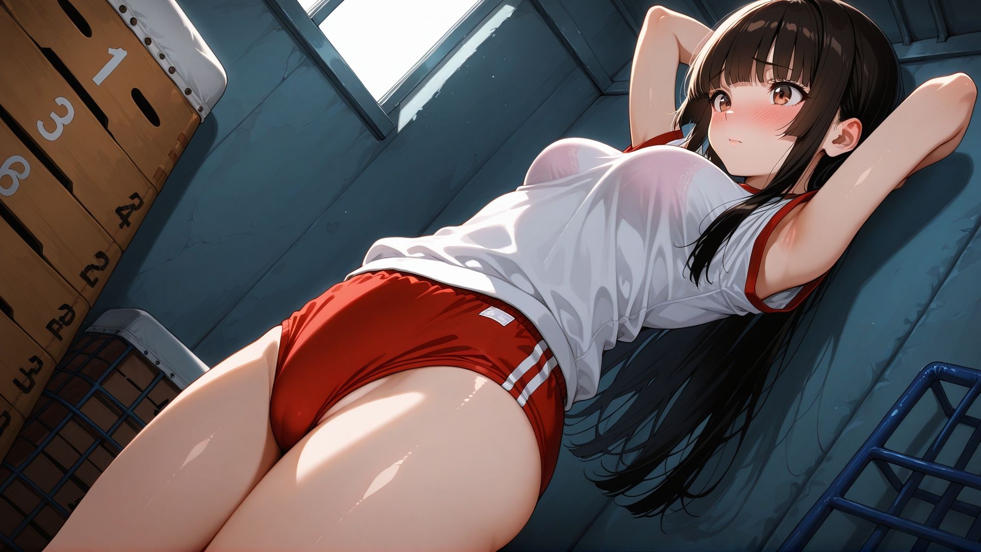 ブルマ日和。― 姫カット編:ブラ透け ― サンプル8ページ目
