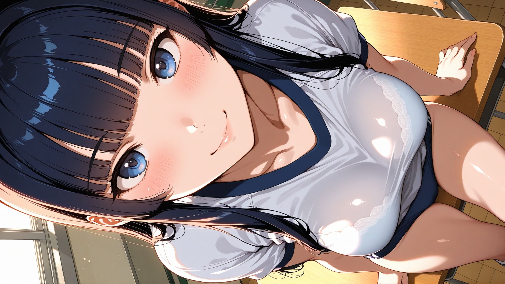 ブルマ日和。― 姫カット編:ブラ透け ― サンプル9ページ目