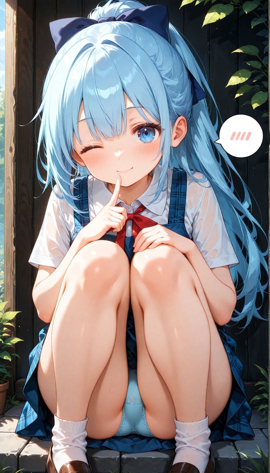 異世界女子にパンツを見せてもらった サンプル5ページ目