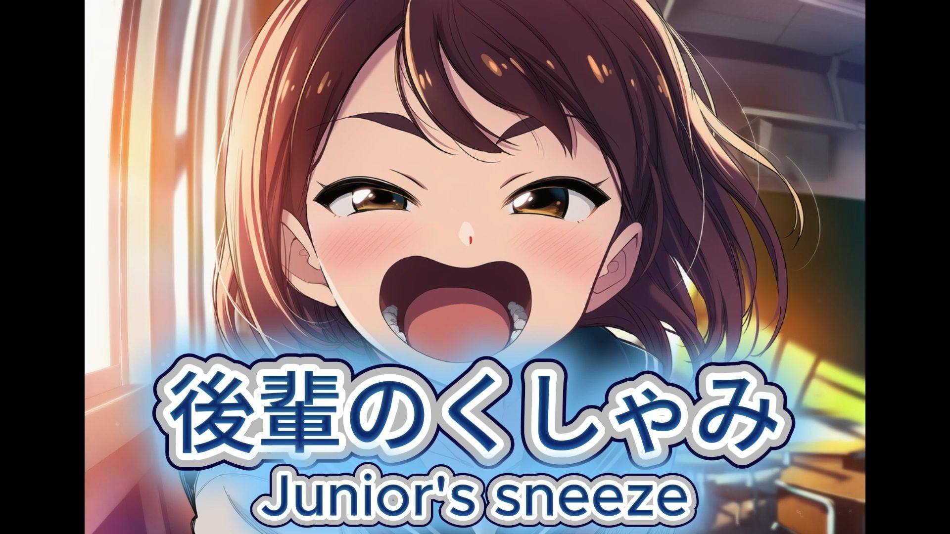 【自信作！】スクールくしゃみレポート（MP4アニメーション）/ School Sneeze Reports （MP4 Animation） サンプル8ページ目