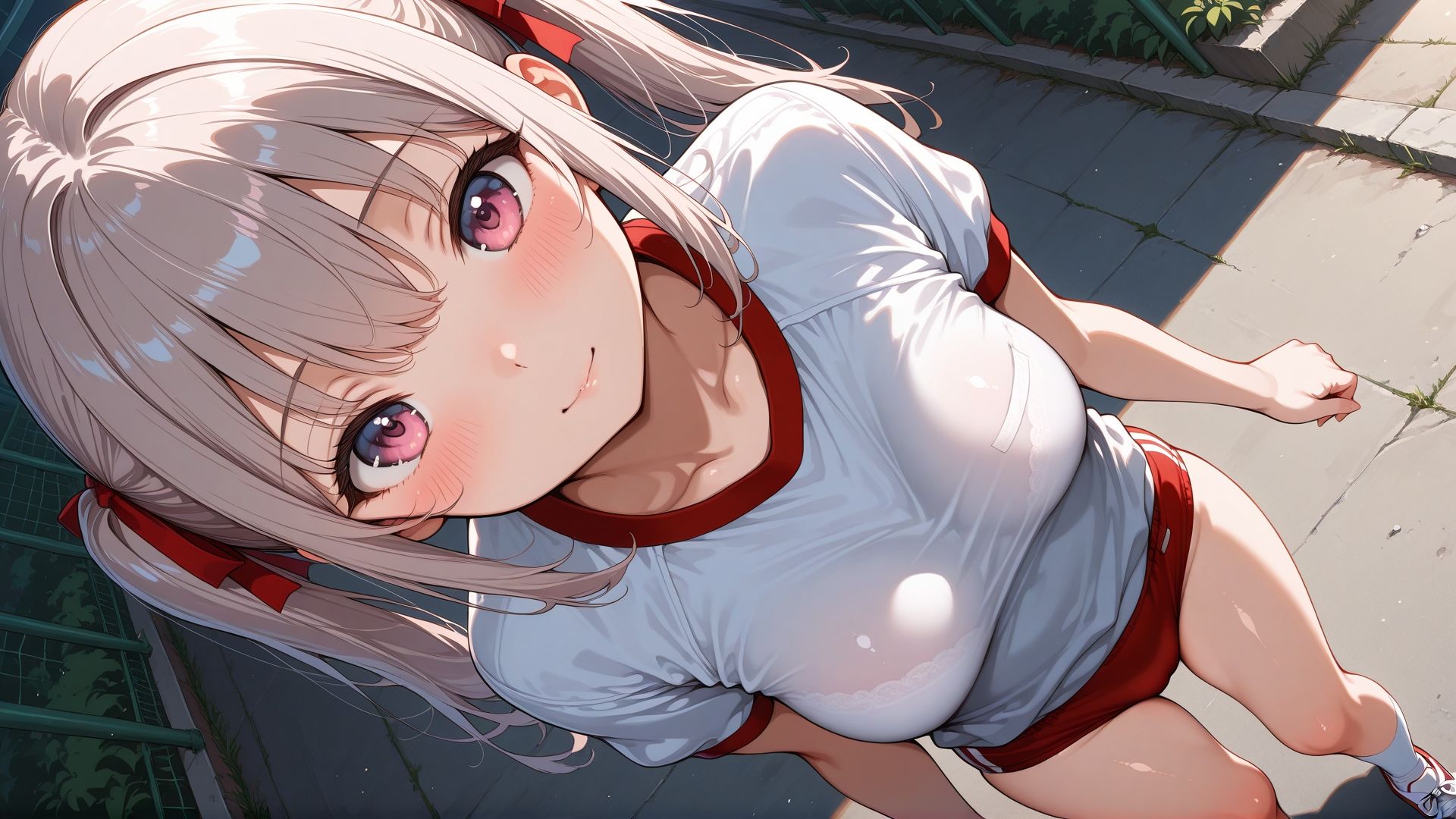 ブルマ日和。― ツインテール編:ブラ透け ― サンプル4ページ目