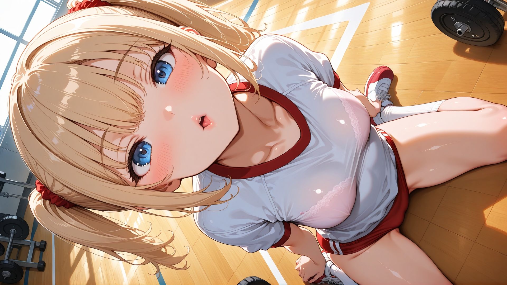 ブルマ日和。― ツインテール編:ブラ透け ― サンプル6ページ目