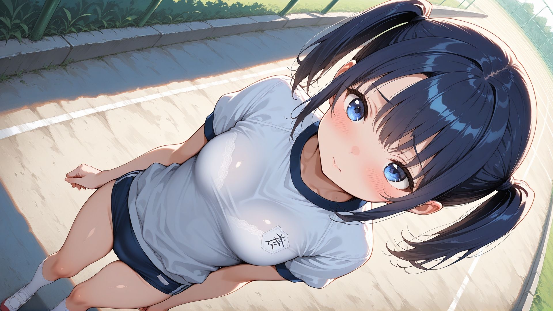 ブルマ日和。― ツインテール編:ブラ透け ― サンプル7ページ目