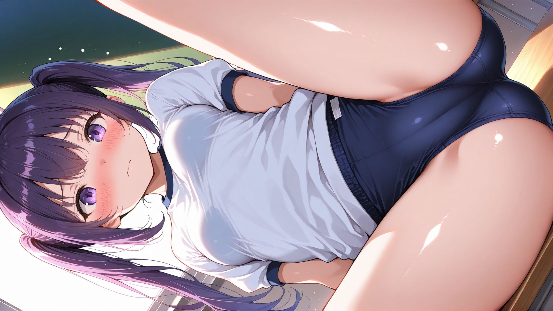 ブルマ日和。― ツインテール編:ブラ透け ― サンプル9ページ目