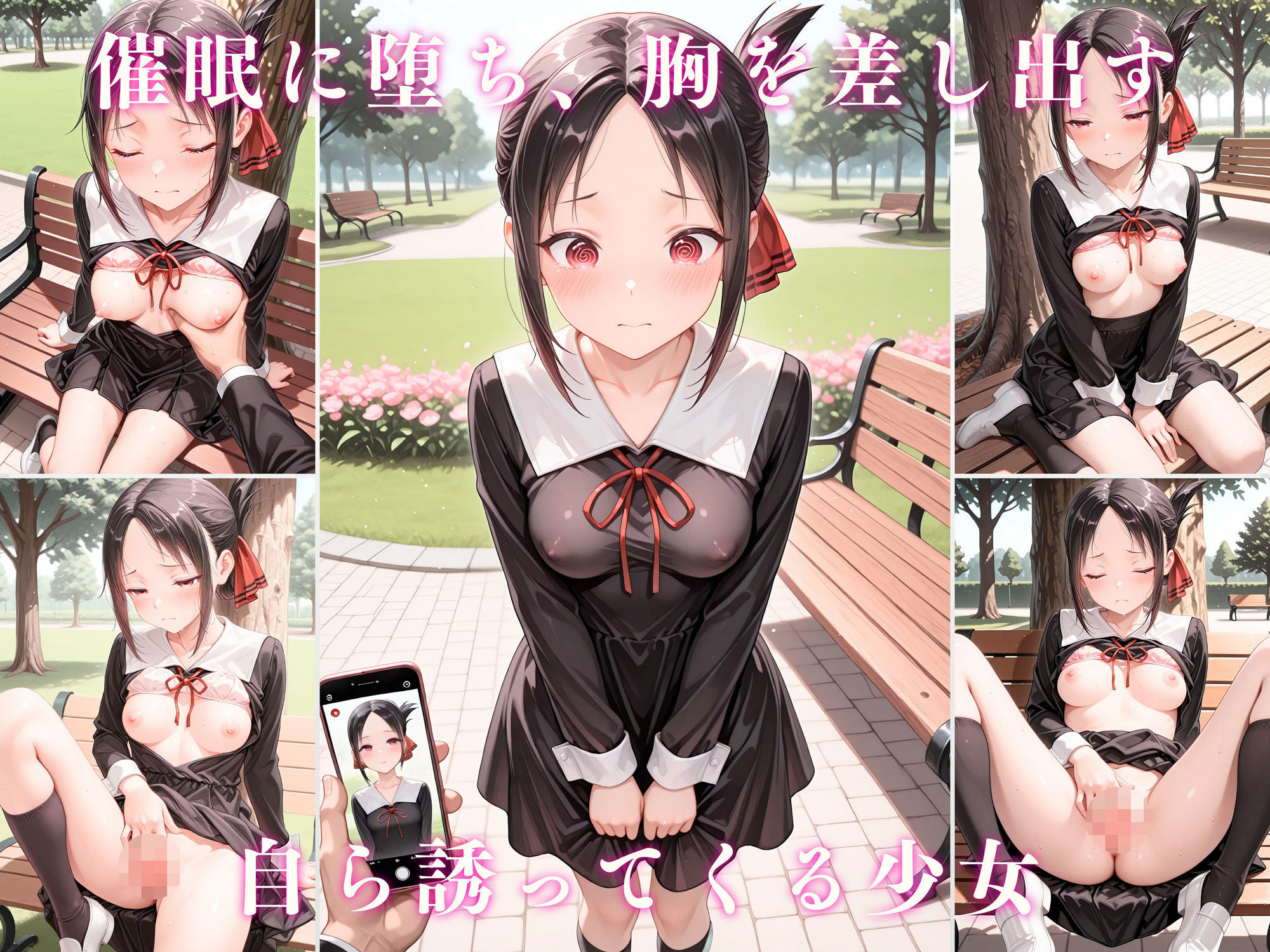 【動画付き】四宮か〇や 催●支配:公園で見かけたカワイイあの子を犯したいー 4K高画質 かぐや様は〇らせたい サンプル2ページ目