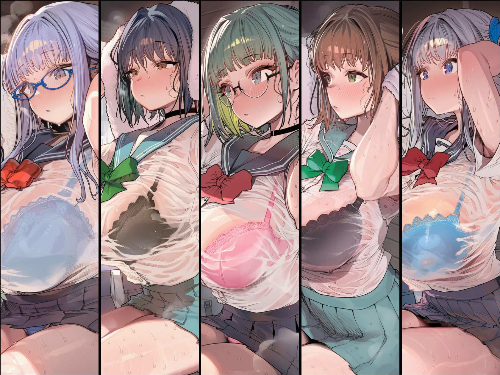 爆乳ギャルをバス停で種付けSEXするだけの本 サンプル7ページ目
