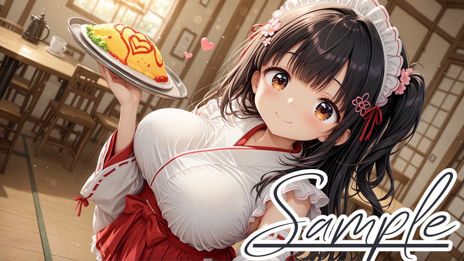 さいみん巫女メイドさん サンプル1ページ目