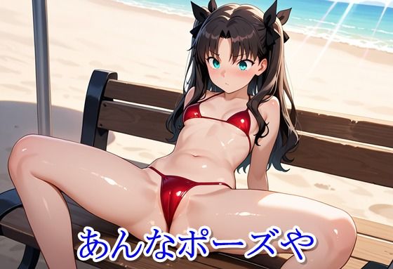 ヒロイン撮影‐海デート中に我慢できず好き放題中出し専用肉便器にされるCG集‐遠〇凛編 サンプル2ページ目