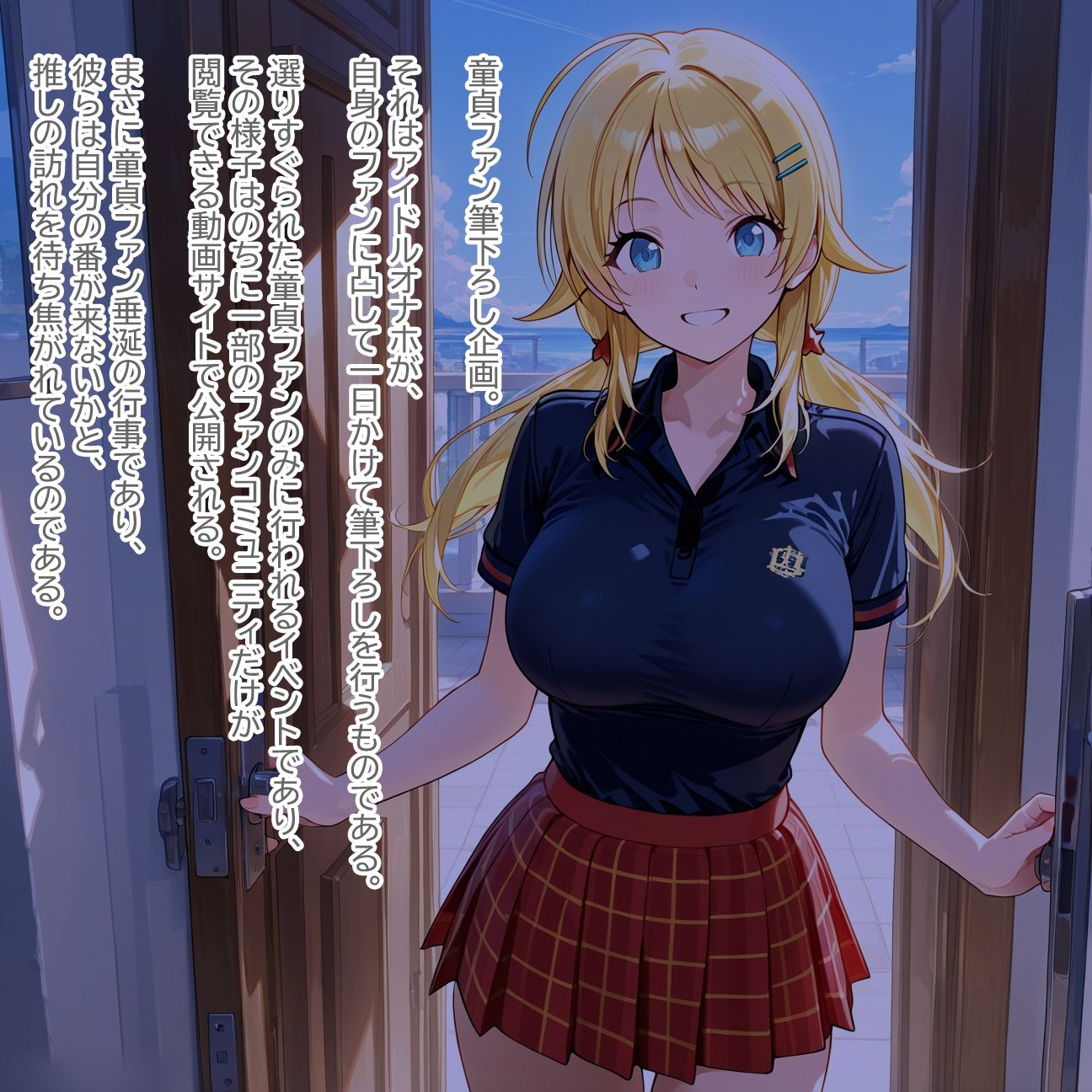 童貞ファン筆下ろしvol.1 サンプル2ページ目