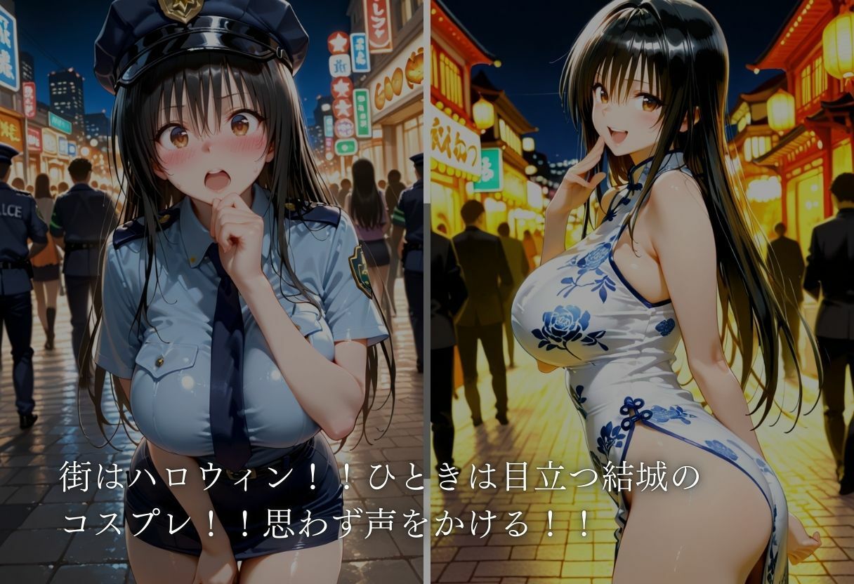 コスプレ嬢ナンパ〜古●川編〜4コスチューム サンプル1ページ目