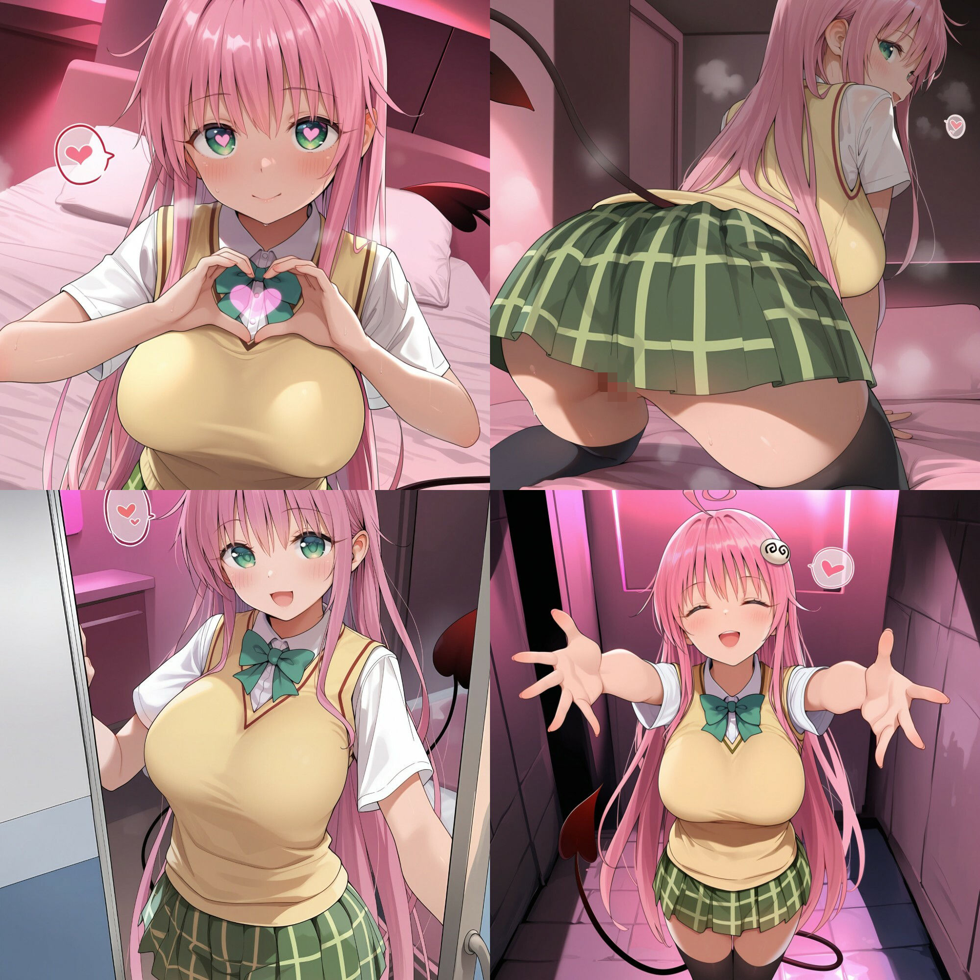 極上生中風俗〜時間無制限×いちゃラブ×濃密ご奉仕〜 -ラ◯・サタリン・デビル◯ク- サンプル1ページ目