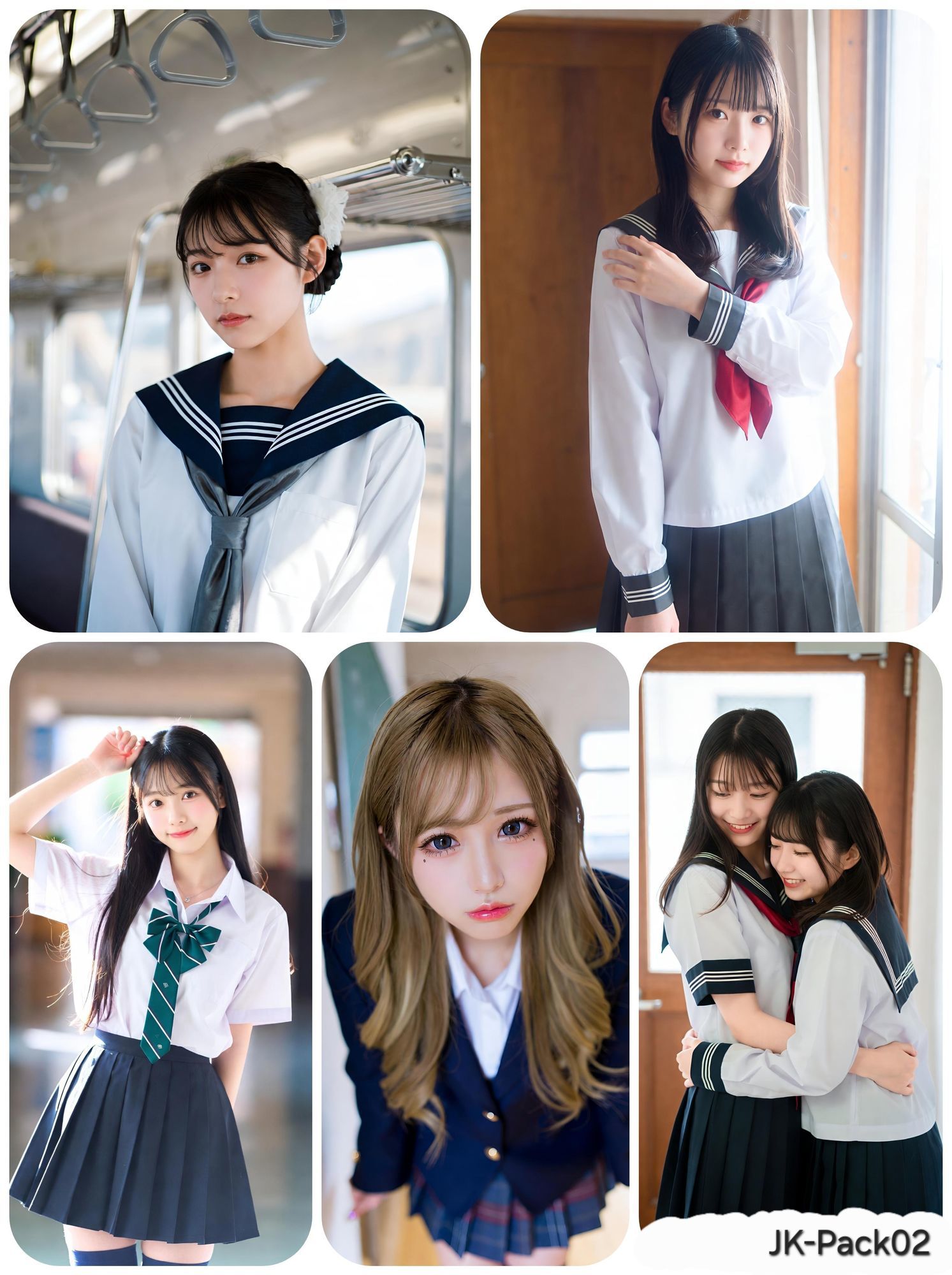 こんな美女が脱いでくれるの！？  JK-Pack02 サンプル2ページ目