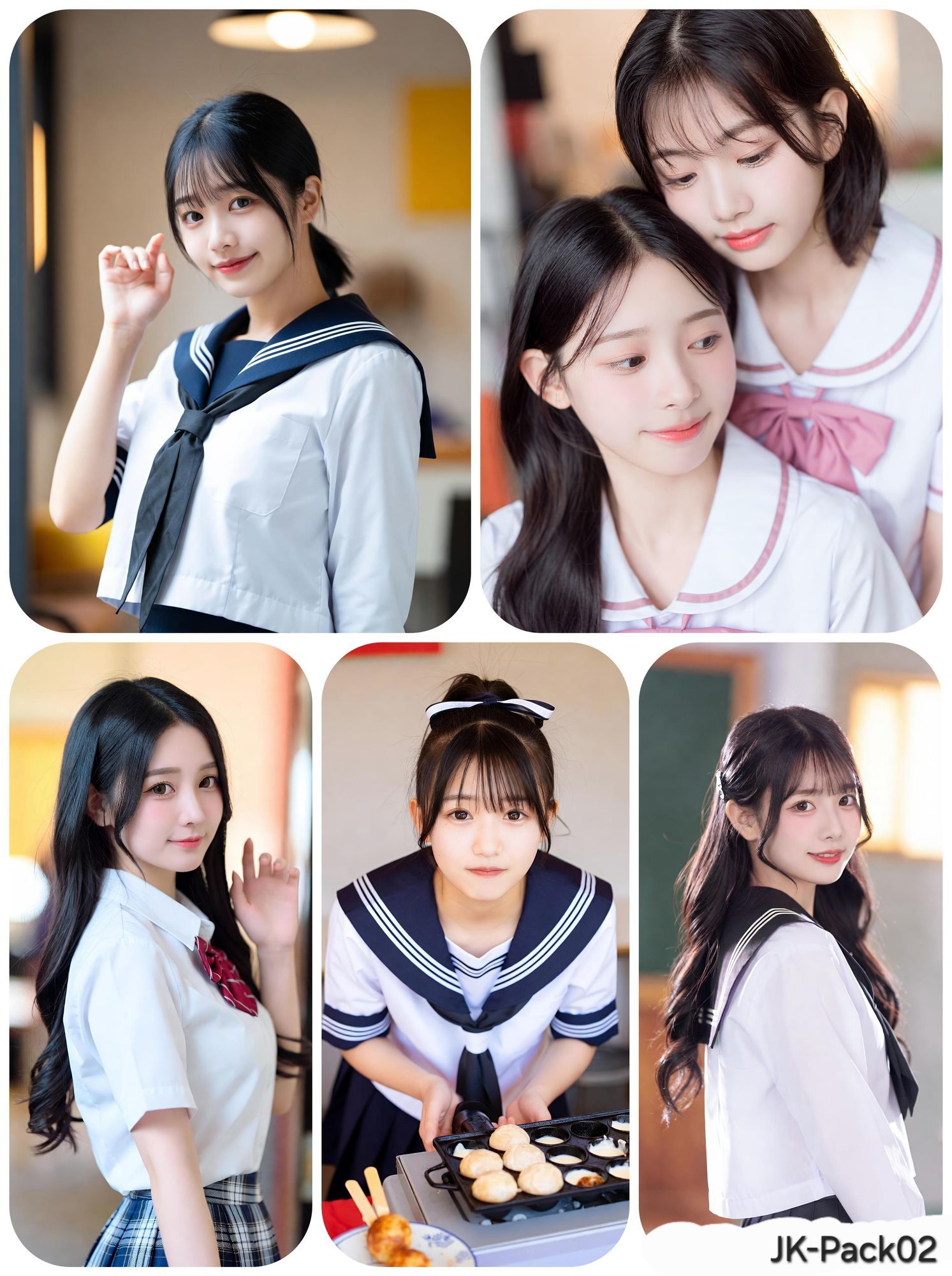 こんな美女が脱いでくれるの！？  JK-Pack02 サンプル5ページ目