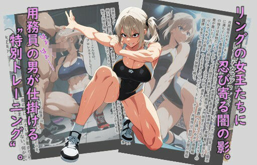 メス堕ち飼育・肉便器に改造された女子プロレスラ―達 サンプル1ページ目