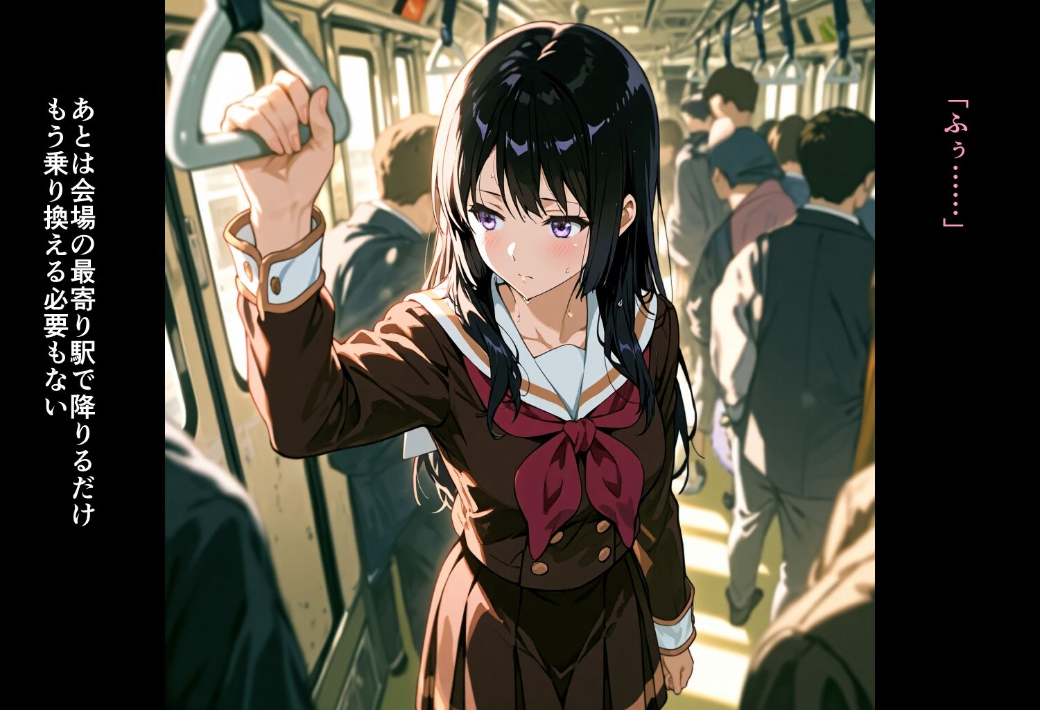 堕ちる麗奈 サンプル1ページ目