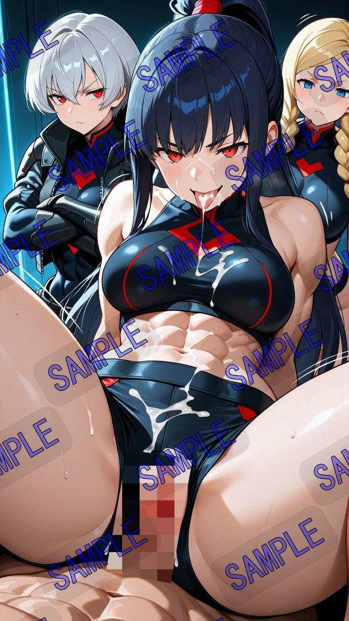 筋肉女子 サンプル6ページ目