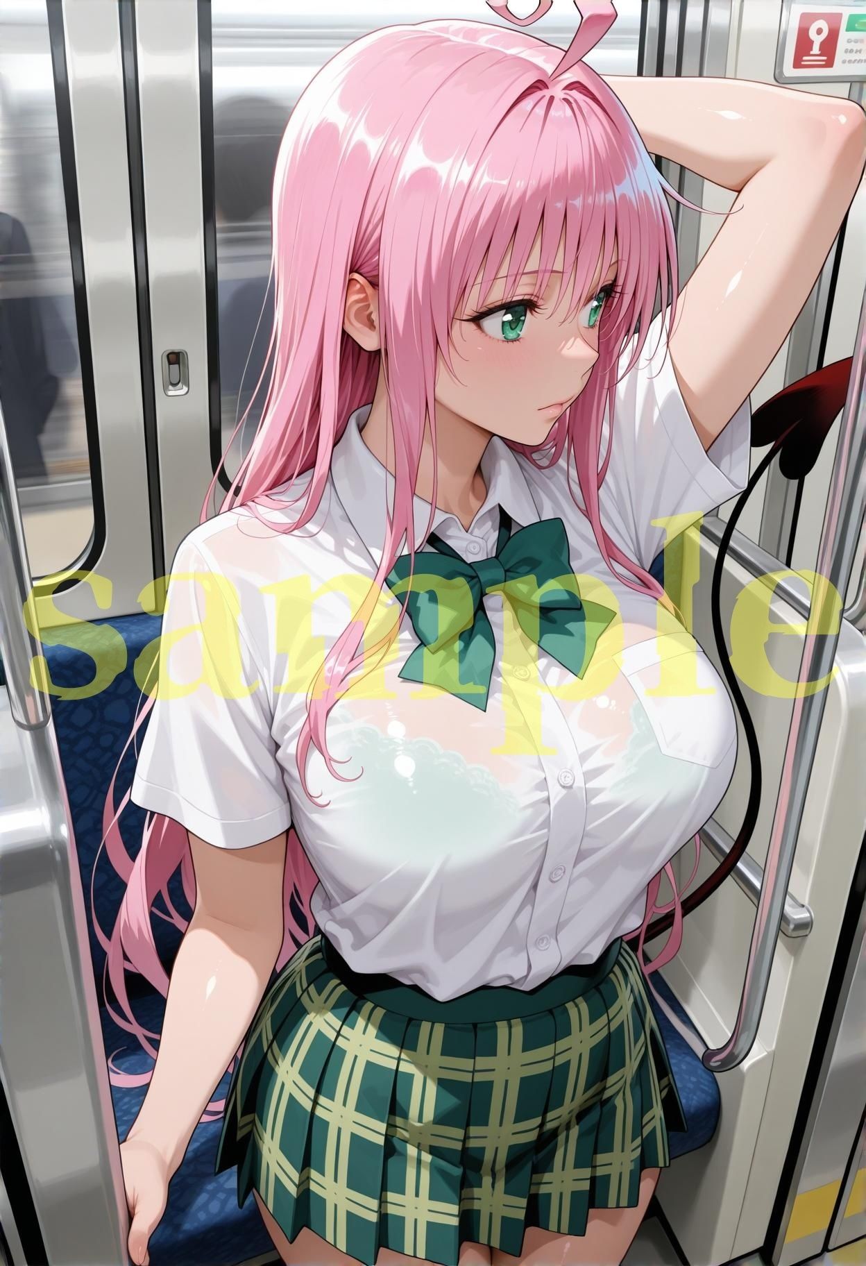 強〇快楽痴〇電車 ラ〇編 サンプル1ページ目