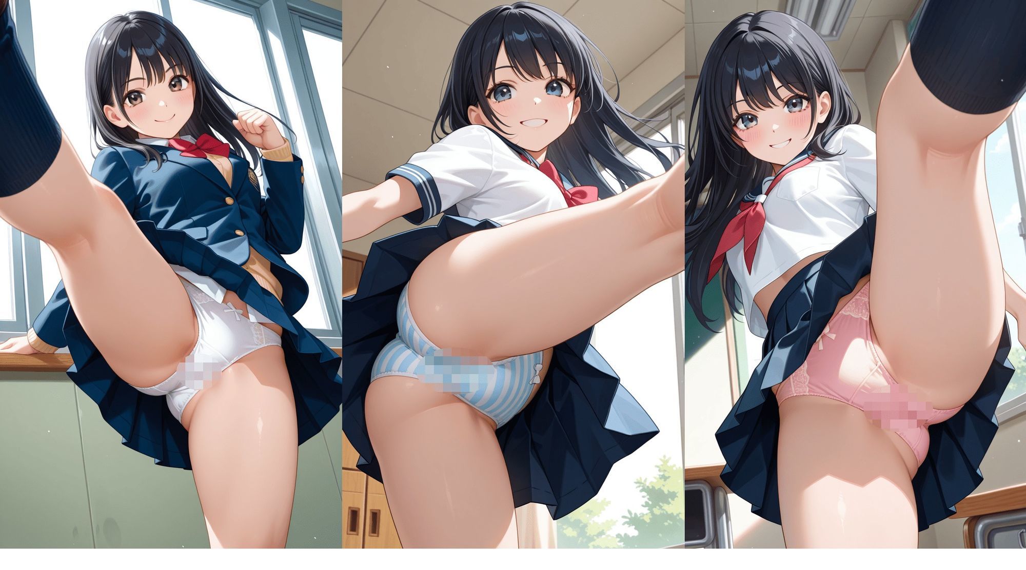 JK・J○パンチラキック サンプル10ページ目