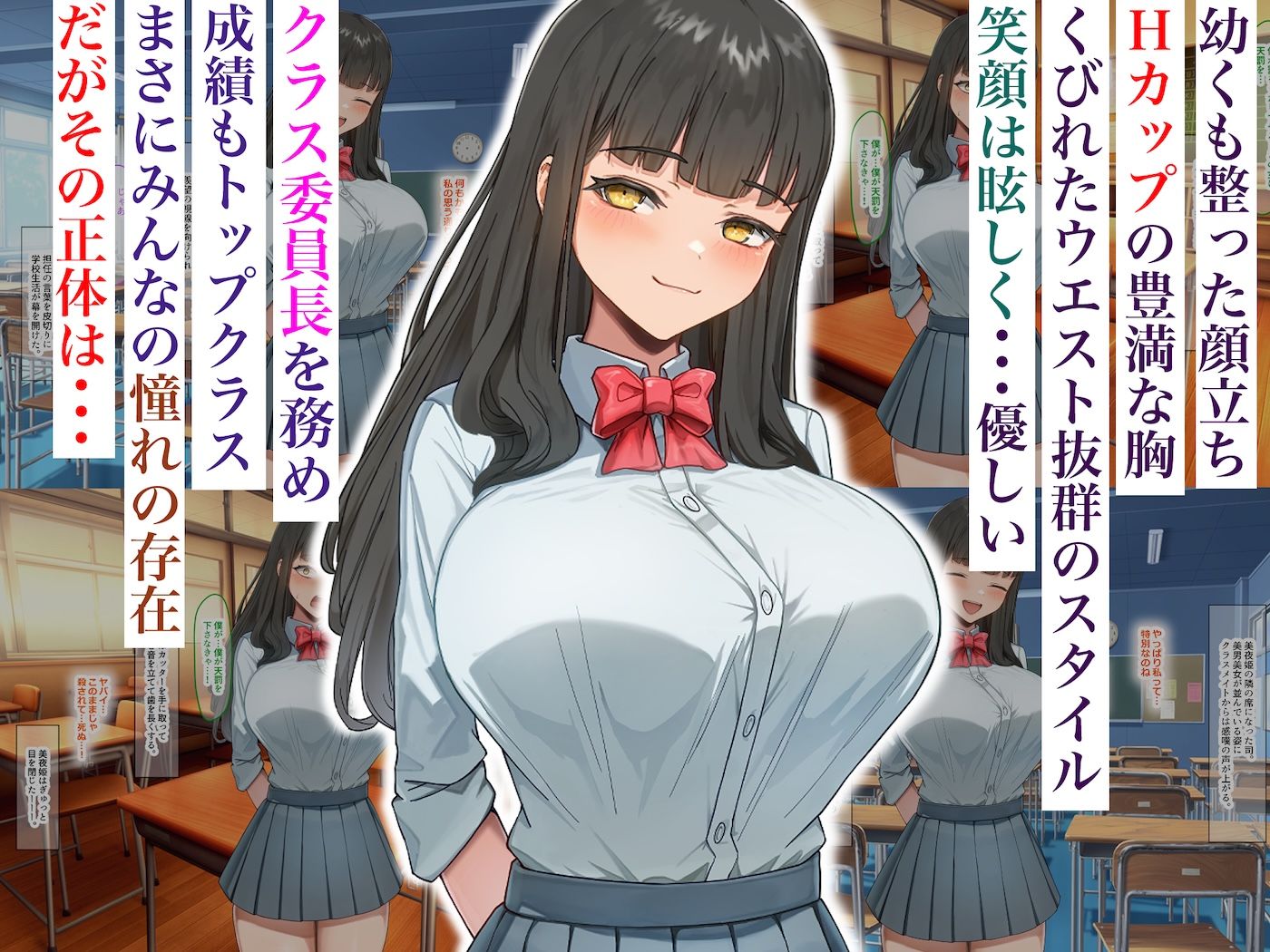 優等生のフリしてクラスの虐めっ子を裏で操る性悪女を復讐のために犯しまくる話 サンプル2ページ目