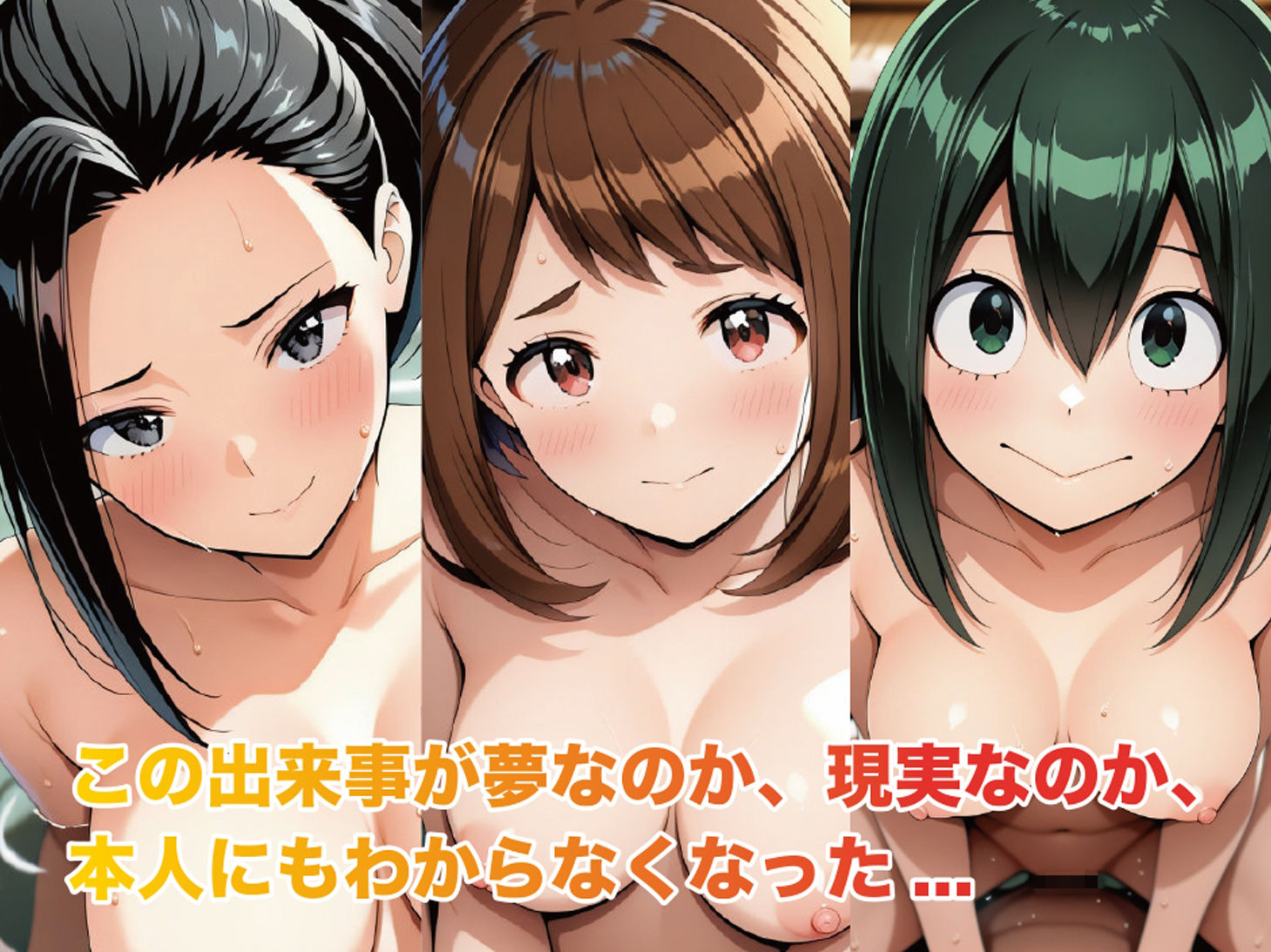 夢湯奇譚〜ヒロ○カ編〜 サンプル5ページ目