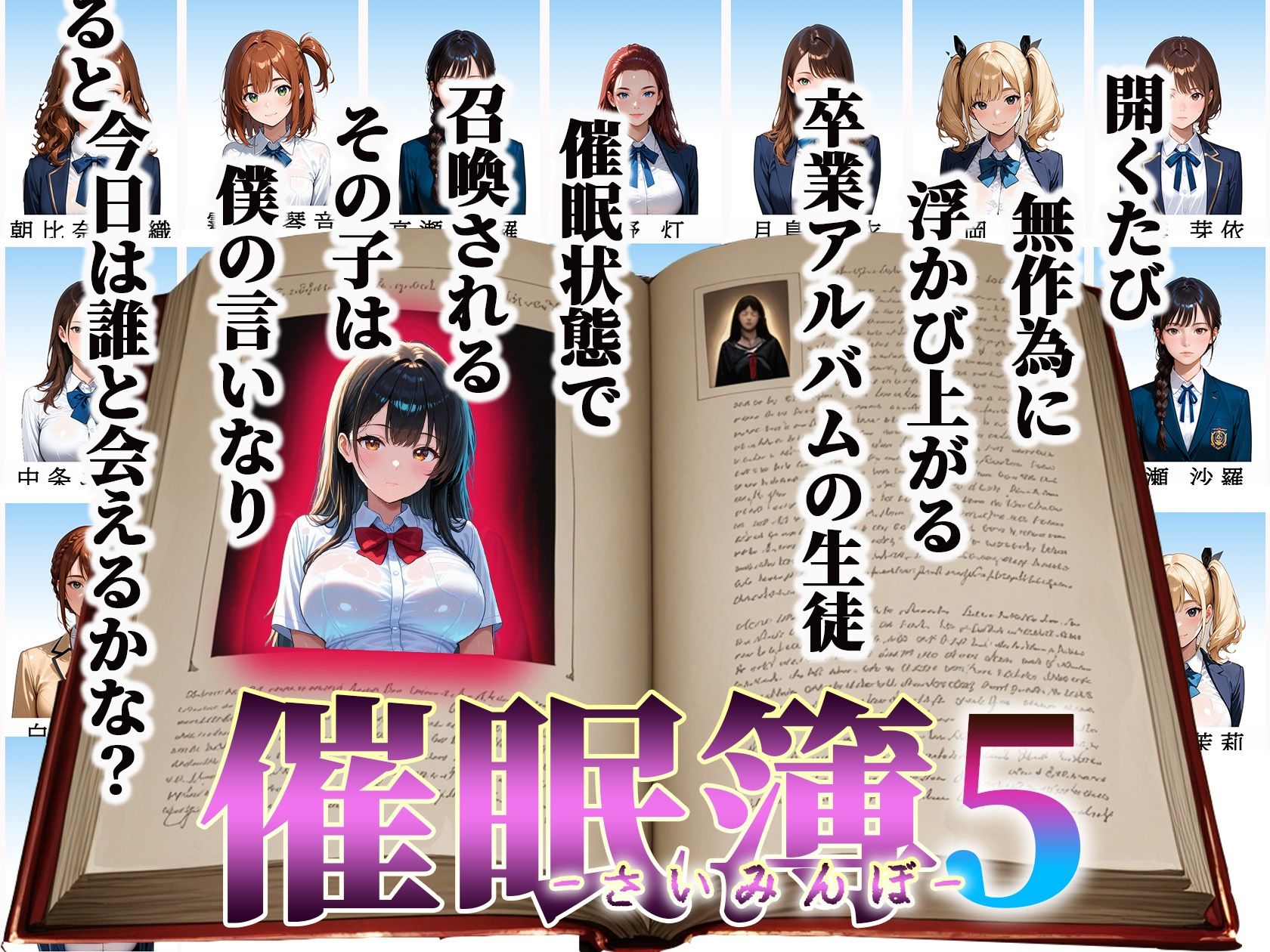 催●簿 part5  卒業アルバムはオナホリスト そのページに載った少女は僕の支配下 〜夜のプールに呼出し編〜 サンプル1ページ目