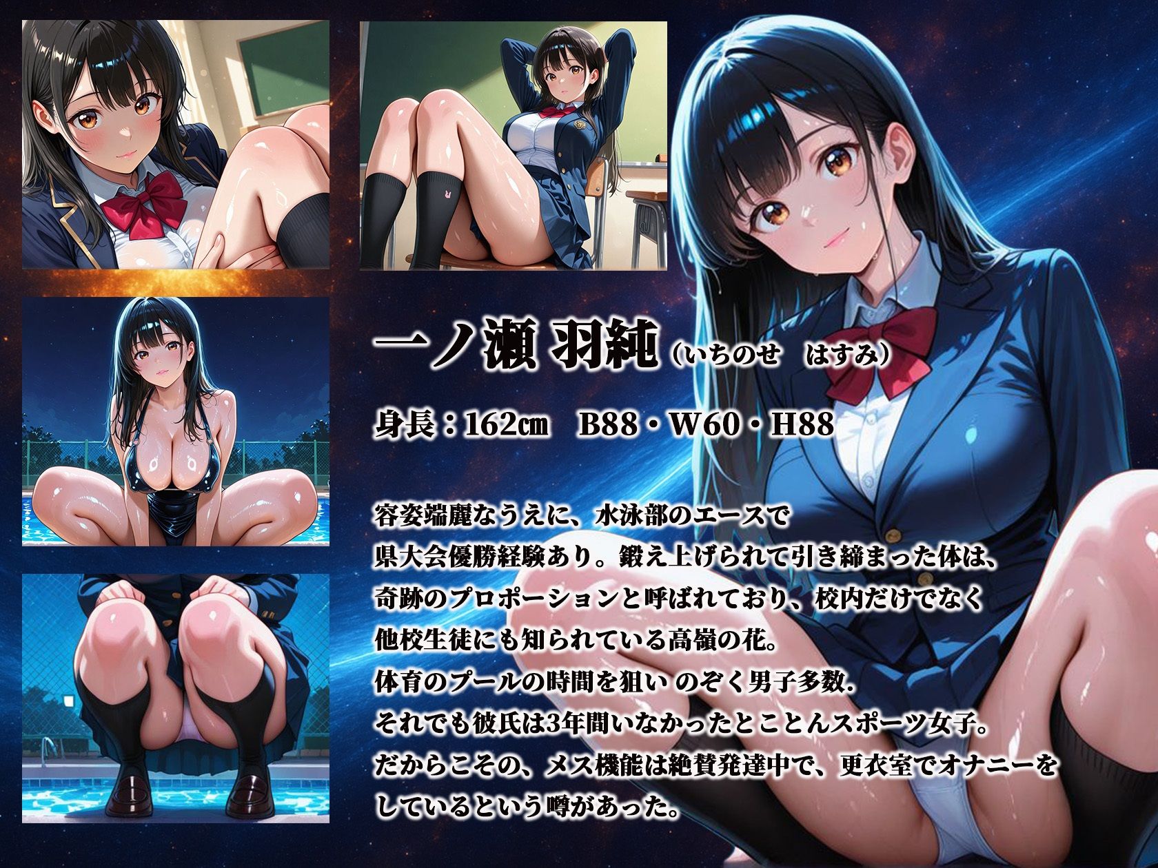 催●簿 part5  卒業アルバムはオナホリスト そのページに載った少女は僕の支配下 〜夜のプールに呼出し編〜 サンプル2ページ目