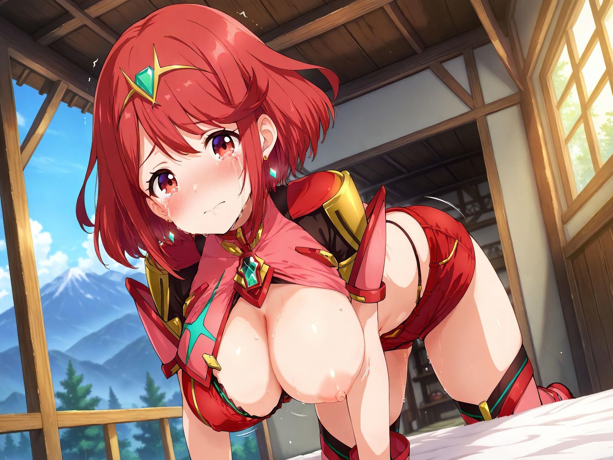 孕ませSEXヒロインズ〜ゼ〇ブレイド サンプル5ページ目