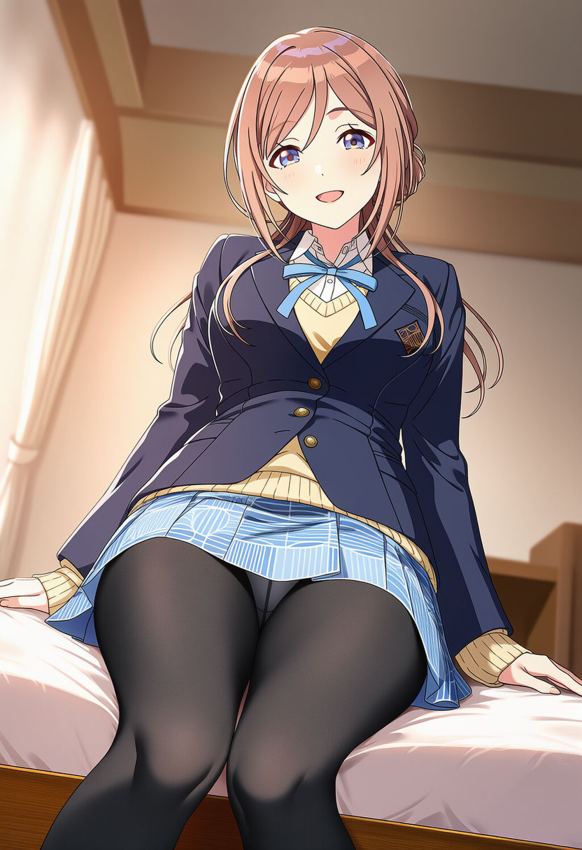 美少女アイドルと子作り（姫〇莉波編） サンプル1ページ目