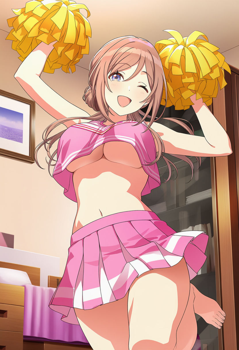 美少女アイドルと子作り（姫〇莉波編） サンプル5ページ目