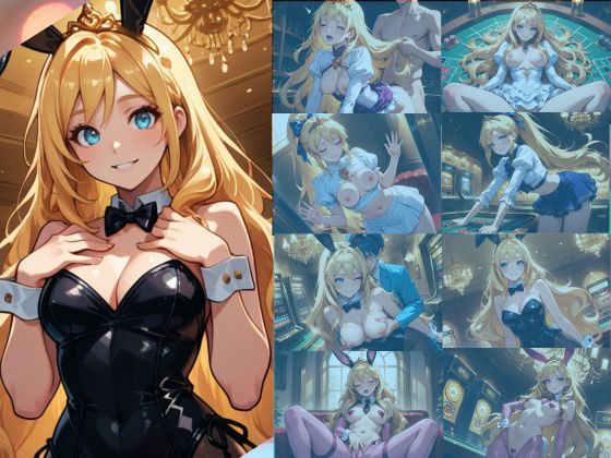 清純プリンセスの着エロカジノ遊戯〜ルーレットテーブルの上 逆バニー衣装で乱れる夜〜 サンプル1ページ目