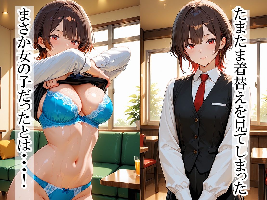 美形男子は隠れ巨乳 サンプル3ページ目