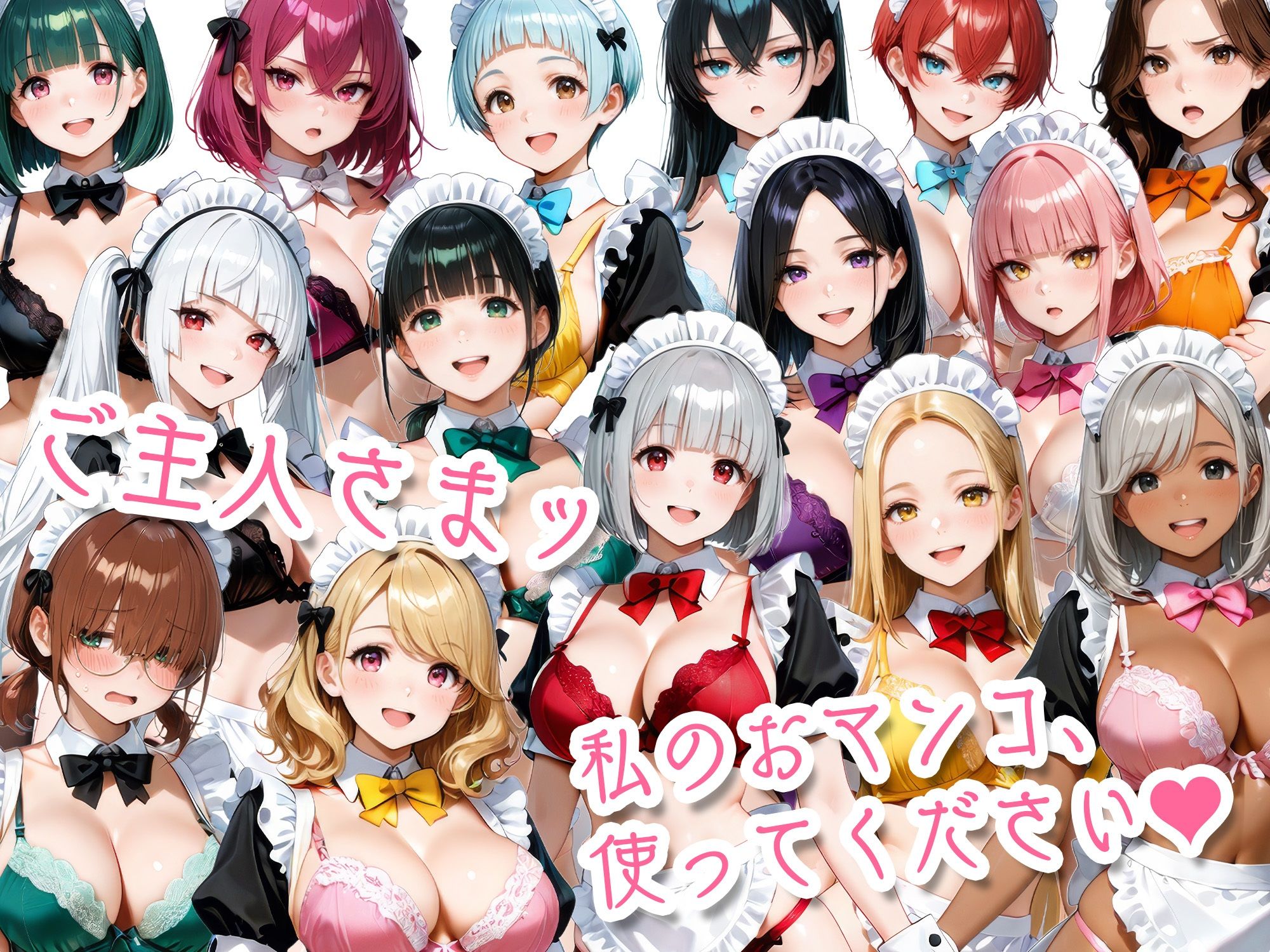 15人の爆乳メイドが毎日ご奉仕セックスしてくれる家 サンプル10ページ目