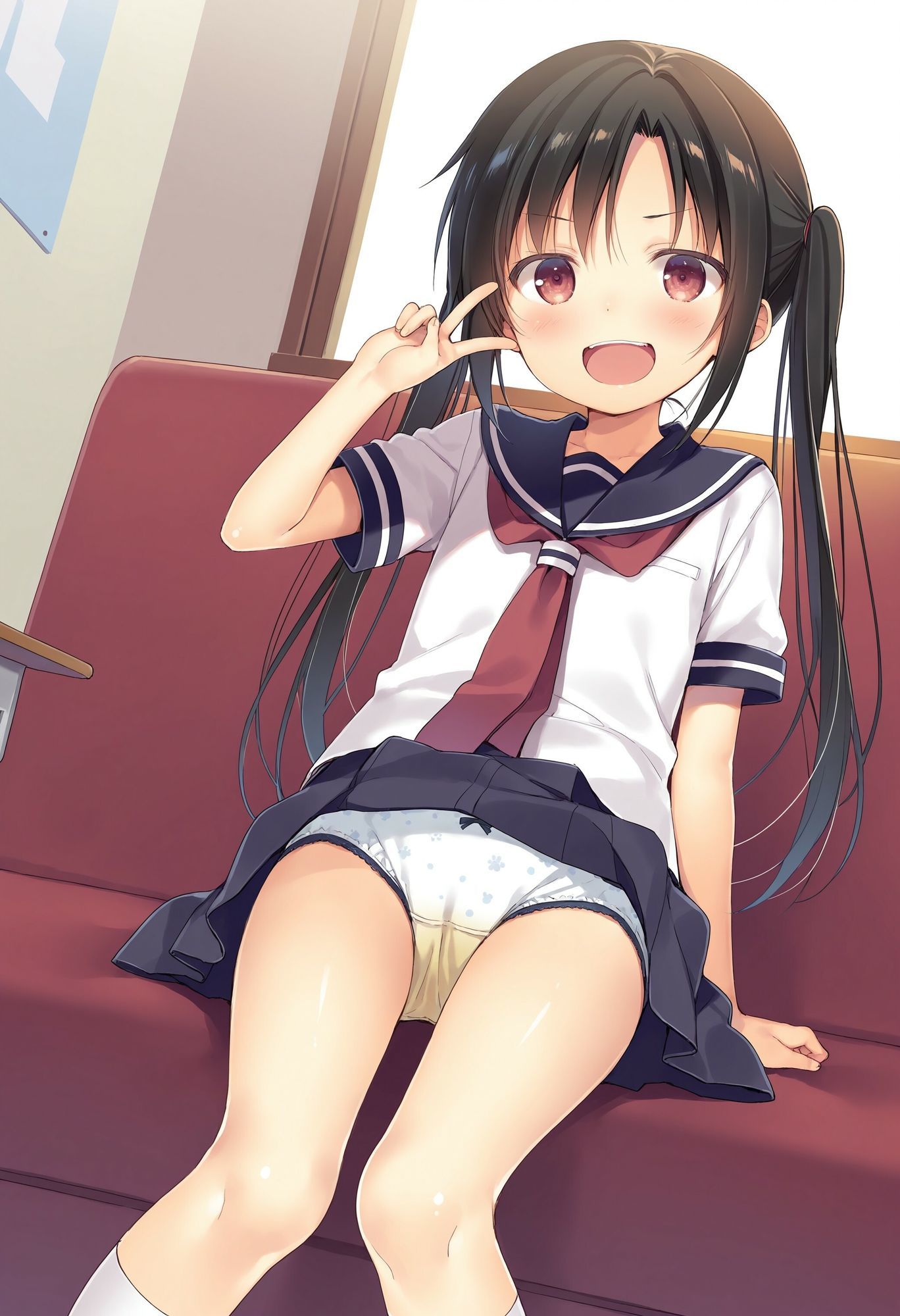 可愛い同級生の汚パンツ サンプル1ページ目