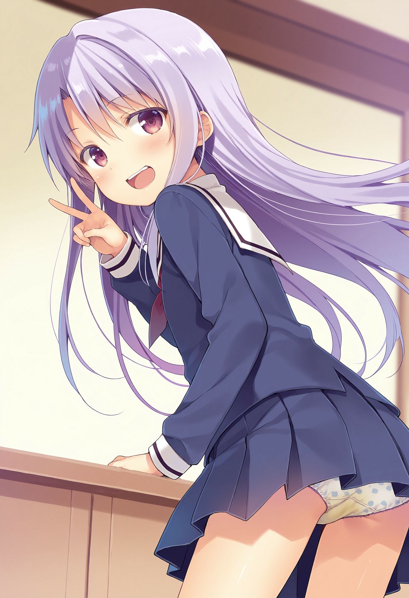 可愛い同級生の汚パンツ サンプル4ページ目