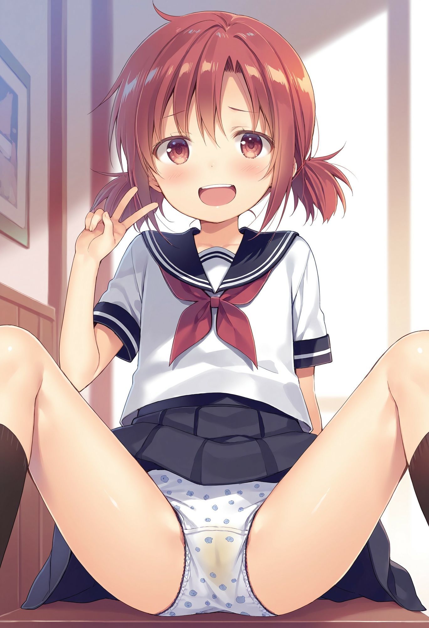 可愛い同級生の汚パンツ サンプル5ページ目
