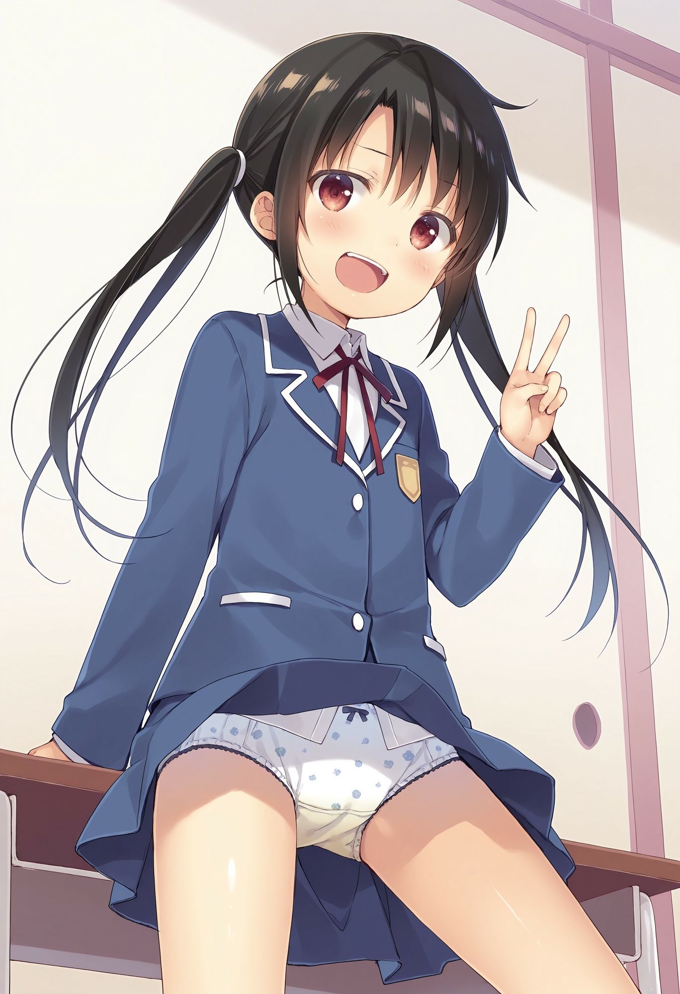 可愛い同級生の汚パンツ サンプル6ページ目