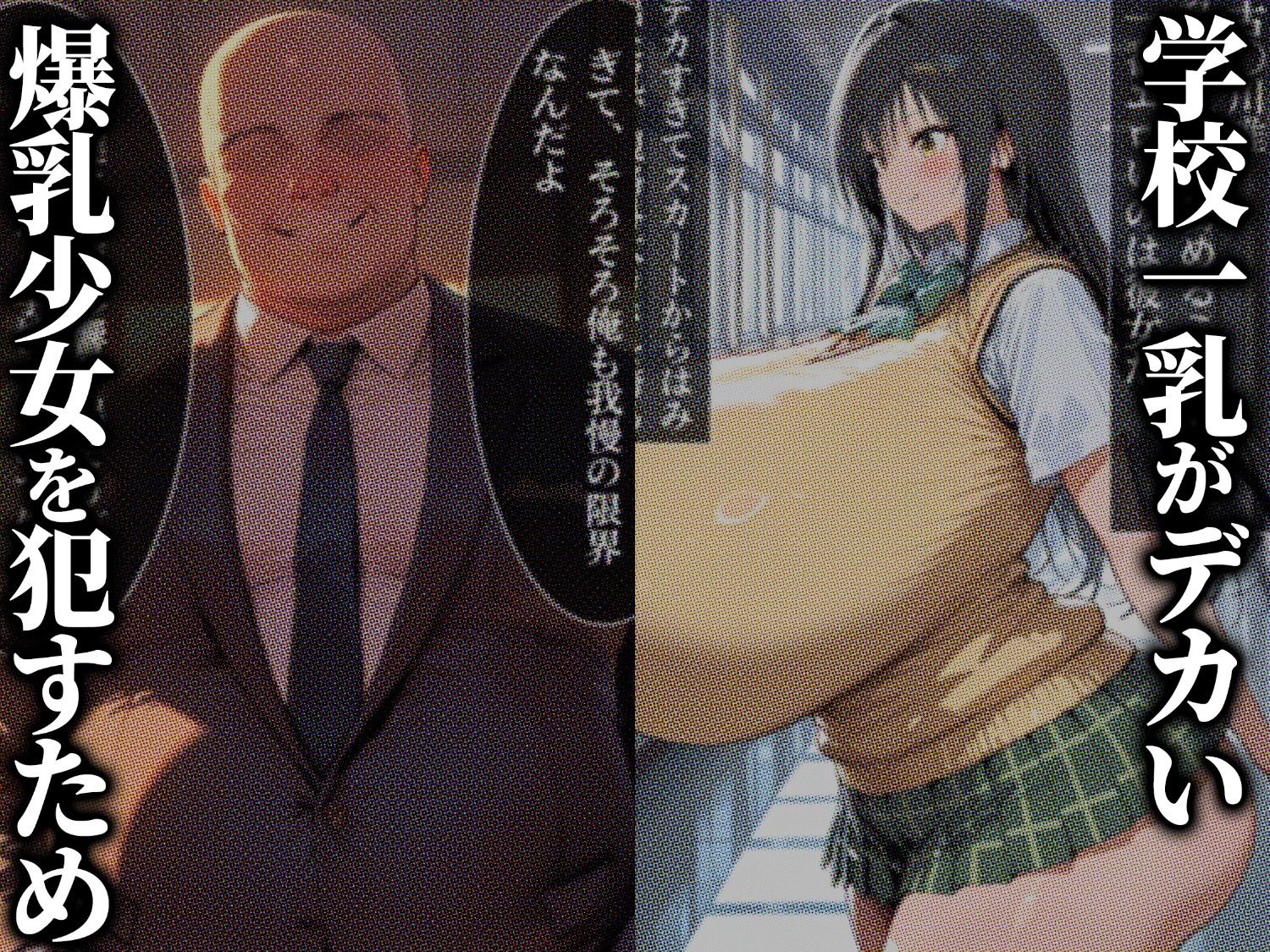 催〇アプリで超乳少女を性奴〇化！母乳が出るオナホとして孕ませまくる！  【古〇川唯編】 サンプル1ページ目