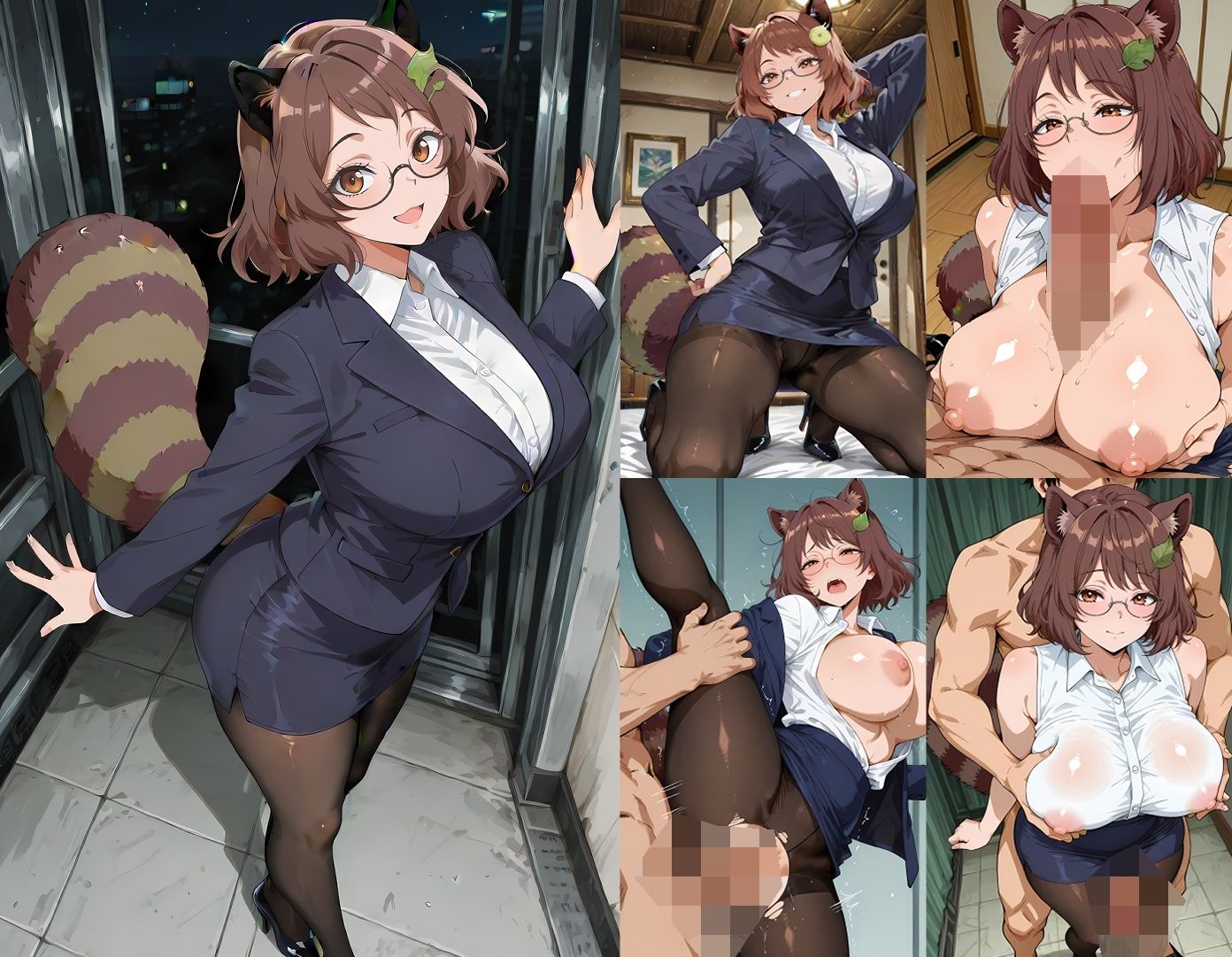 化け狸の親分さんとイチャコスエッチ サンプル3ページ目