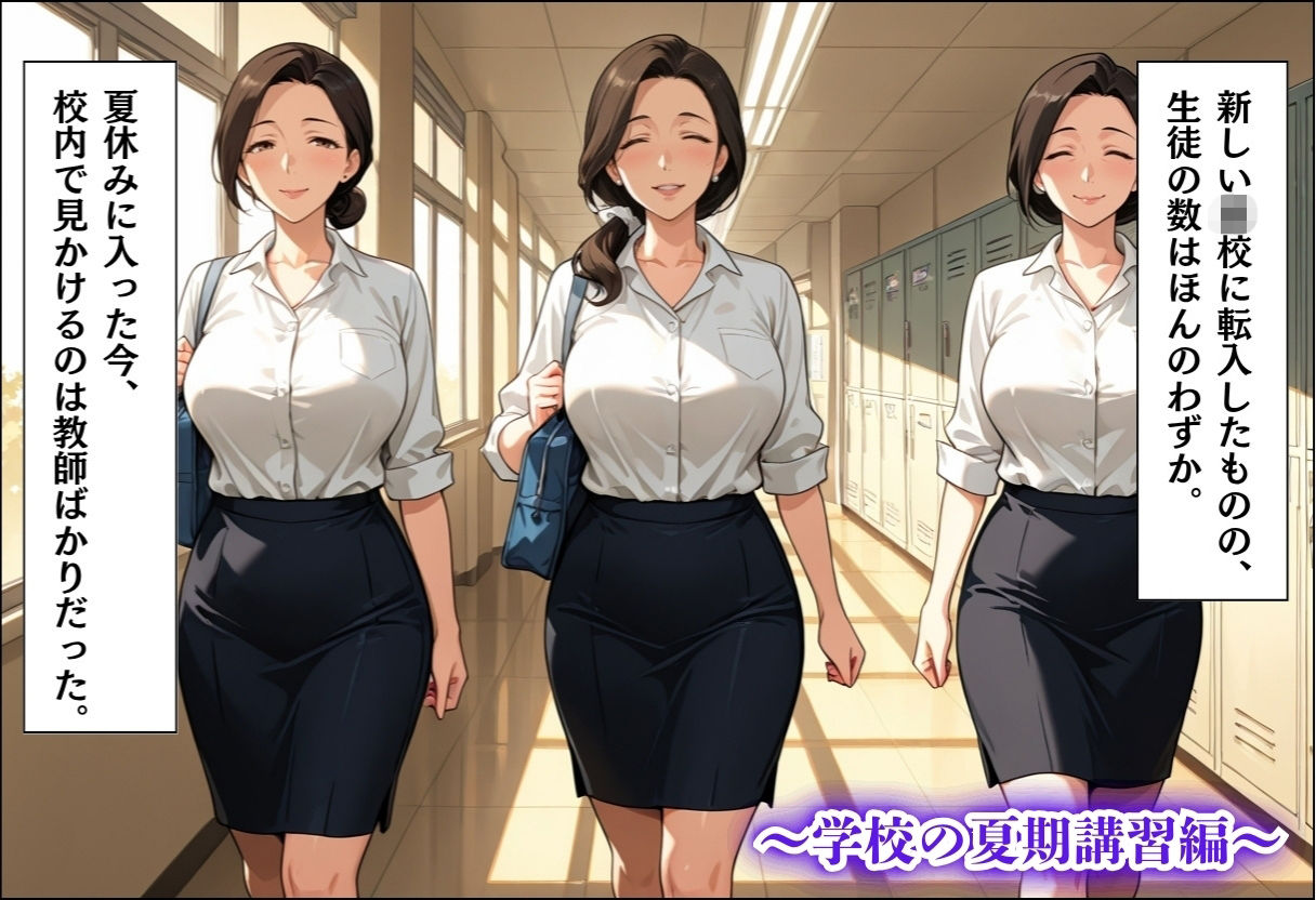 引っ越してきた田舎町がムチムチ熟女だらけだった話〜総集編01〜 サンプル2ページ目