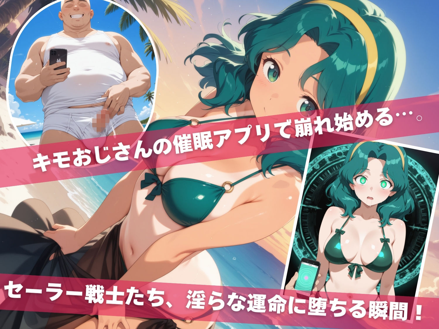 セーラー●ーン陥落計画 Vol.2  〜おじさんに操られたセーラー戦士たち〜 サンプル1ページ目