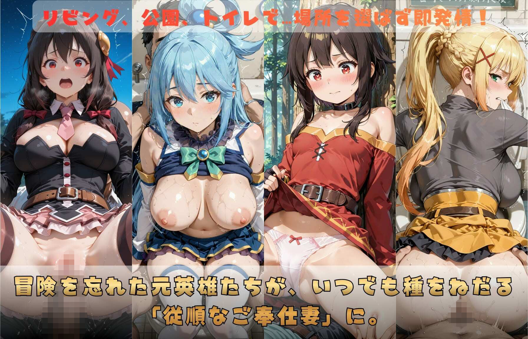 この素晴らしい孕み袋に祝福を！ サンプル5ページ目