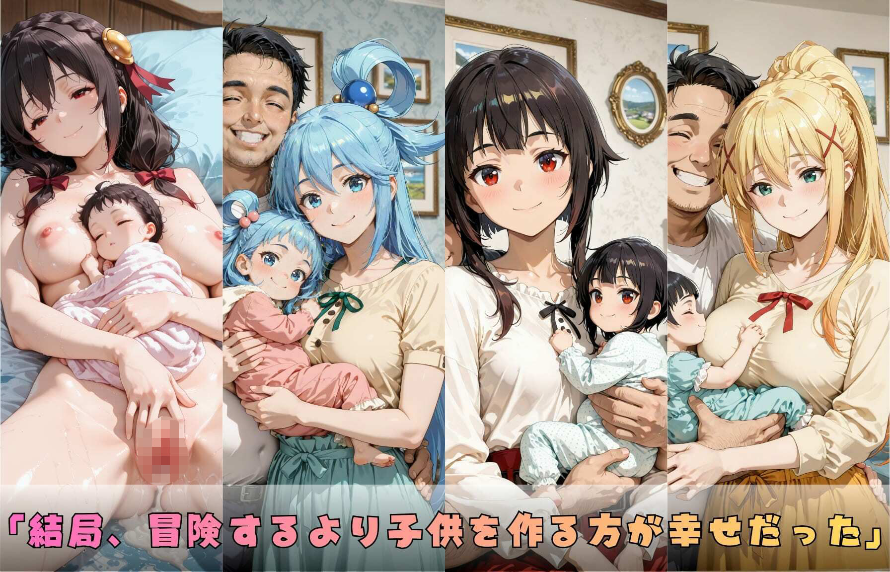 この素晴らしい孕み袋に祝福を！ サンプル8ページ目