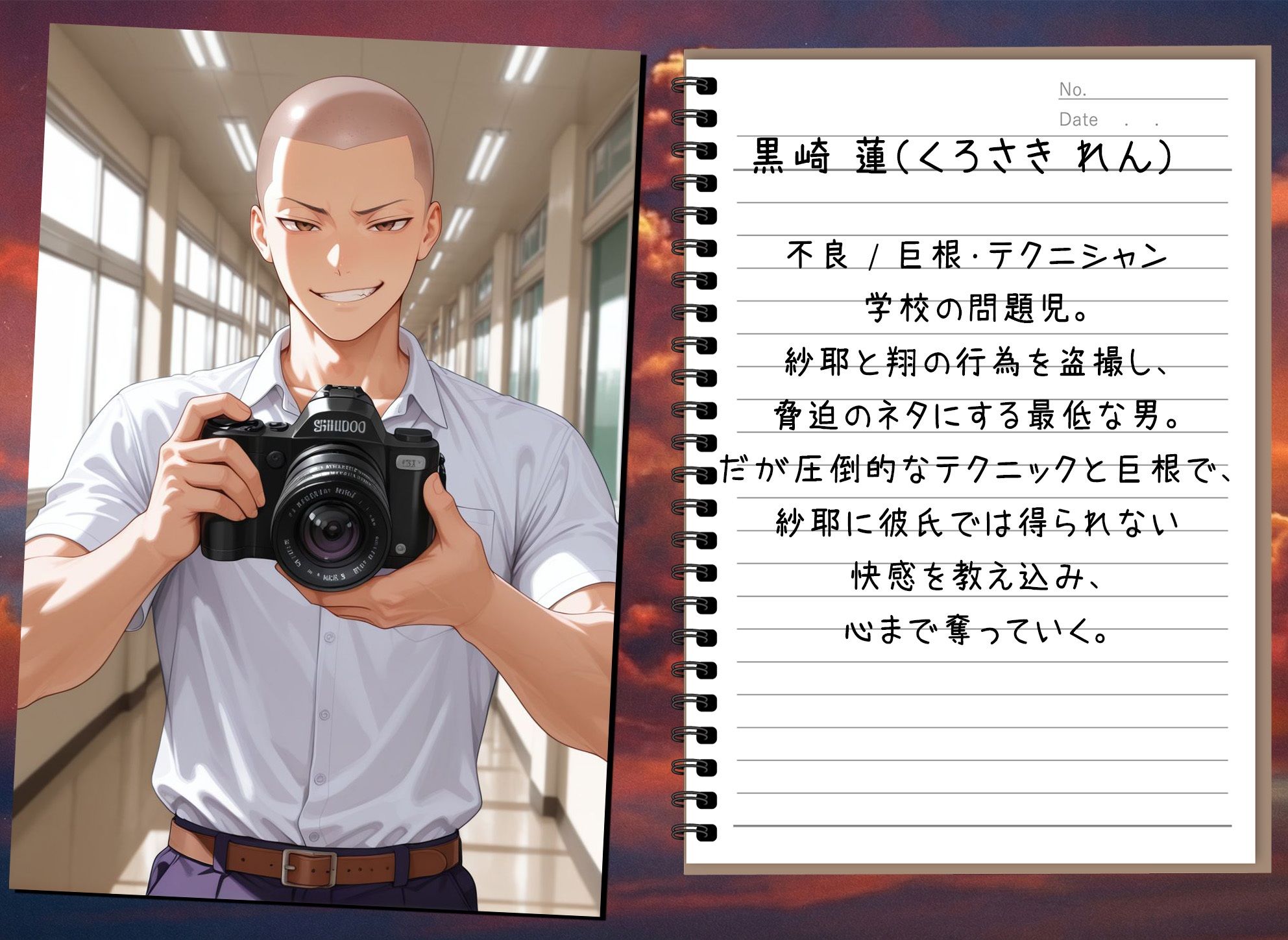 チャラ男の巨根で清純カノジョが壊れた話 サンプル2ページ目