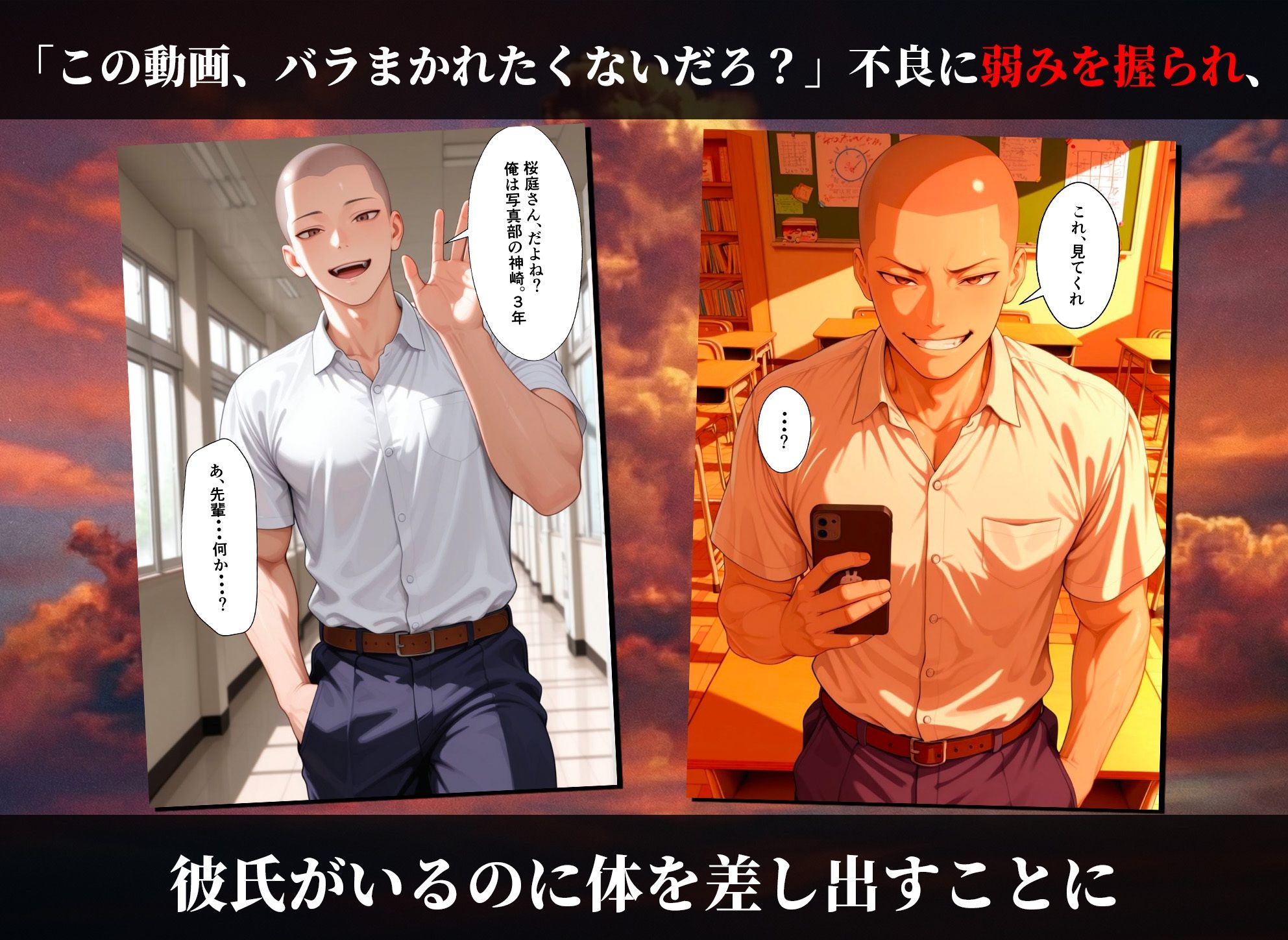 チャラ男の巨根で清純カノジョが壊れた話 サンプル6ページ目