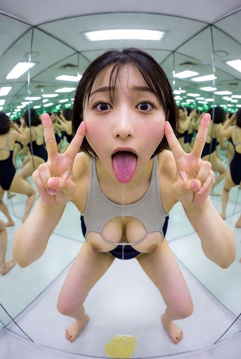 アへ顔ダブルピース 画像集 Vol.2 サンプル8ページ目