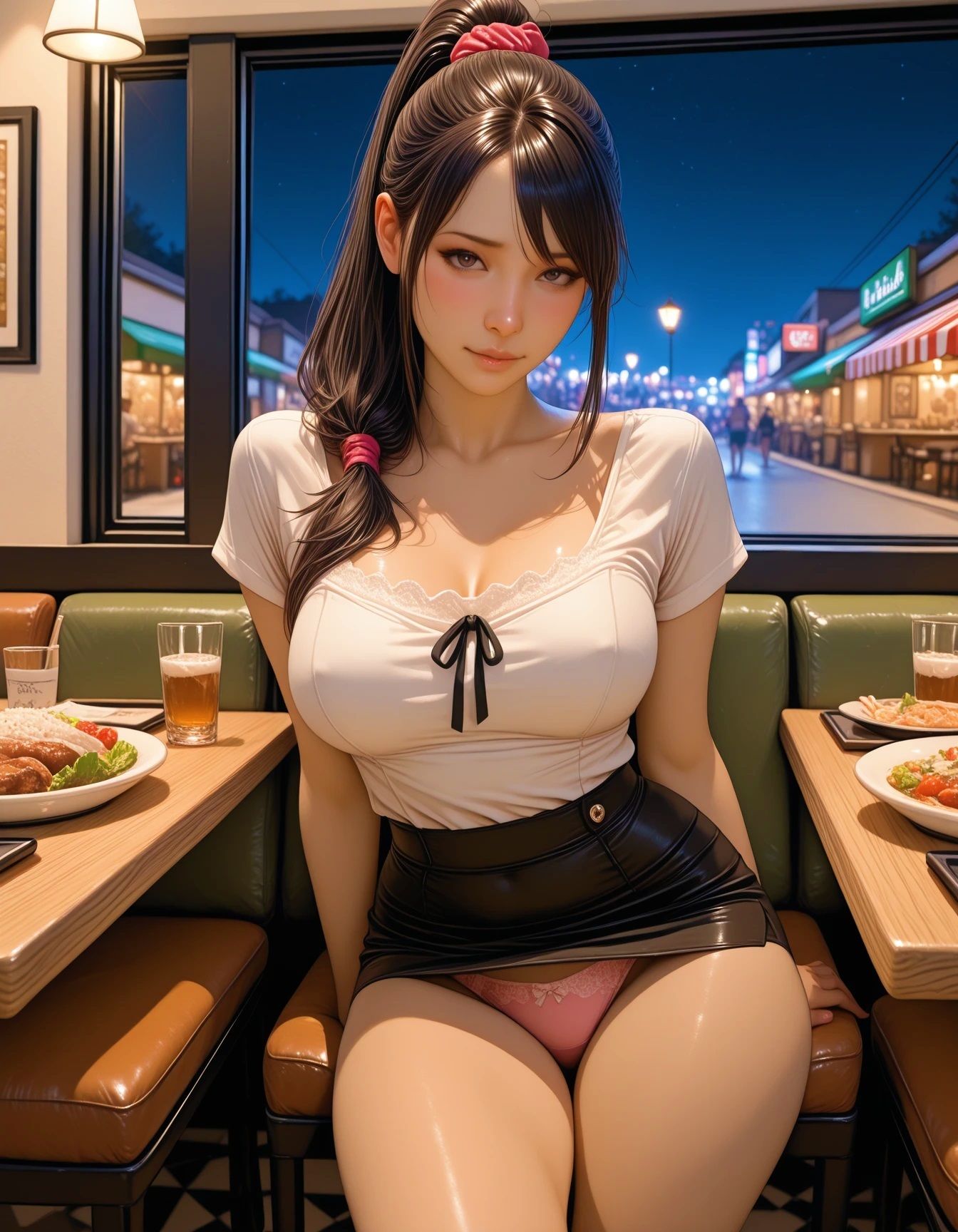 行為後に寝ている彼女の恰好が無防備すぎて1人で再戦な件 サンプル3ページ目