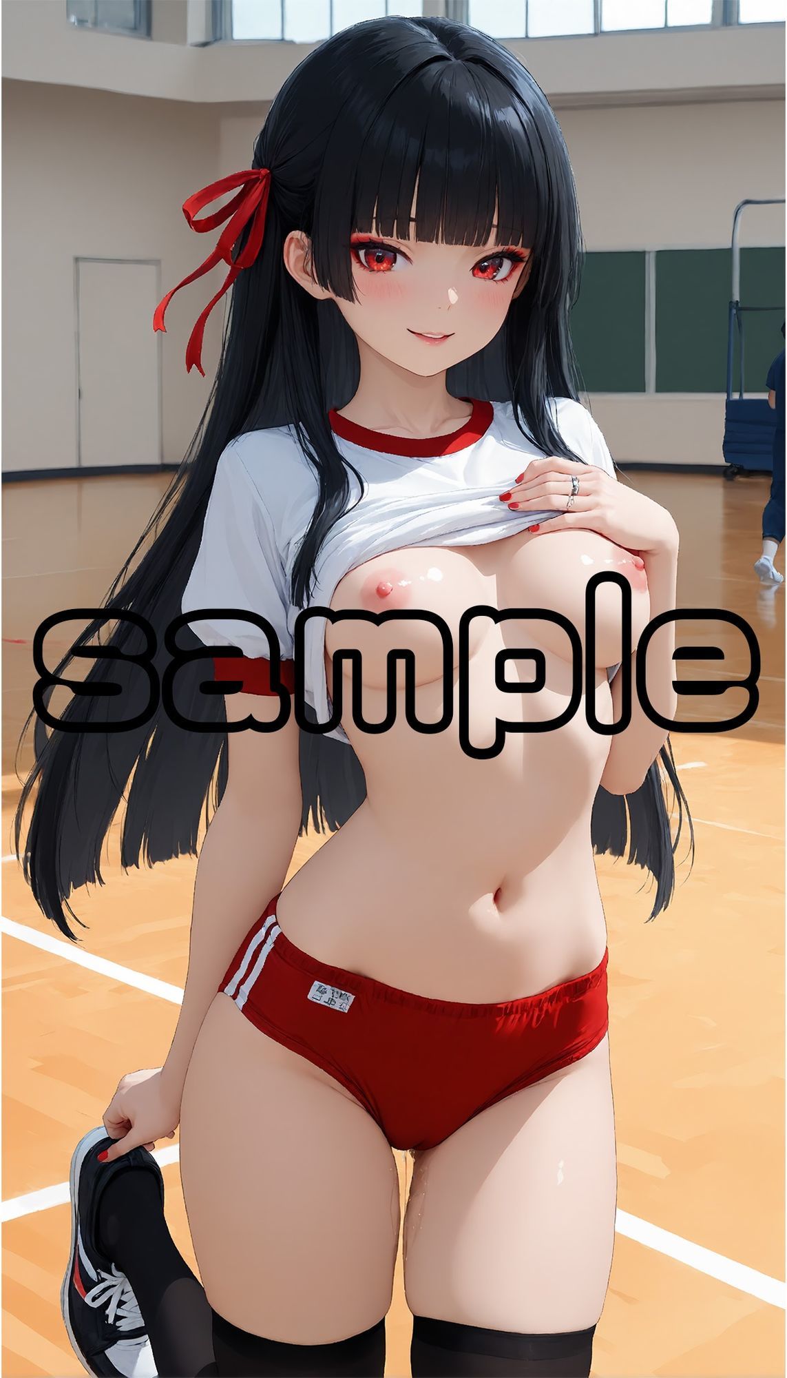 千咲とブルマえっち サンプル1ページ目