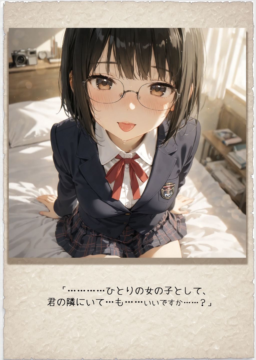 〜春、想いをほどく彼女たち〜彼女と綴る、二人だけの卒業記録 サンプル4ページ目