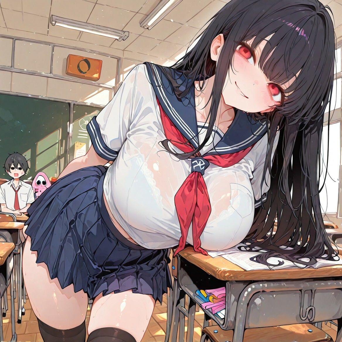 身だしなみチェックという名の性指導＃001 サンプル2ページ目