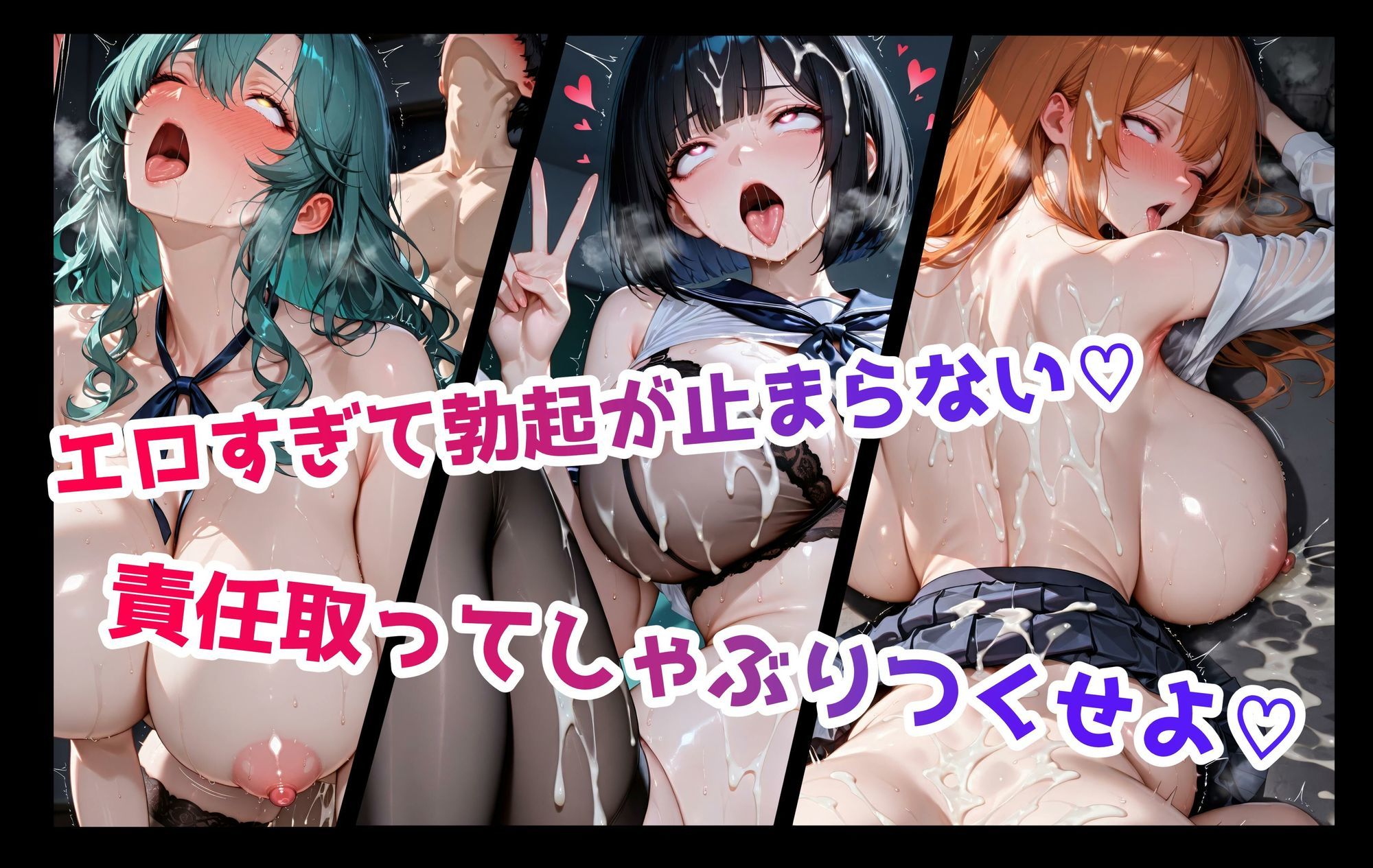 どこでも即ハメ！巨乳JK学園！！ 〜アヘ顔編〜 サンプル5ページ目